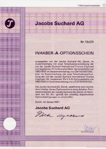 Jacobs Suchard