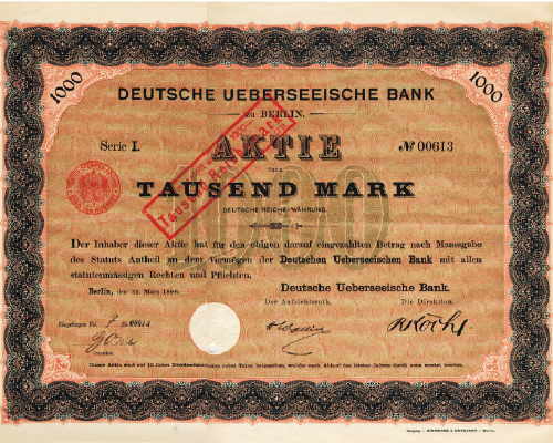 Deutsche berseeische Bank