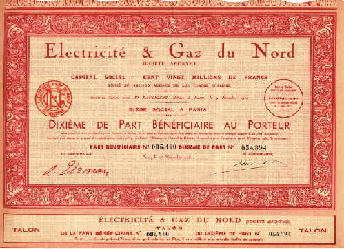 Electricite & Gaz du Nord