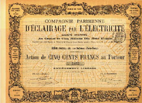 Compagnie Parisienne d'Eclairage par l'Electricite