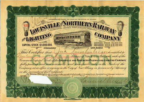 Louisville and Northern Railway and Lighting