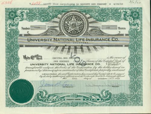 University National Life Insurance