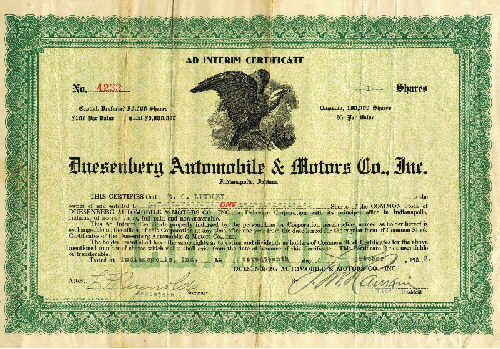 Duesenberg Automobile & Motors