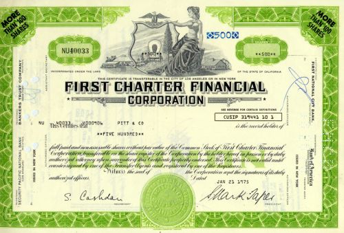 First Charter Financial 