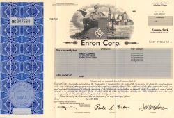 Enron Aktie