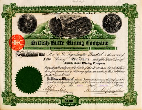 British-Butte Mining
